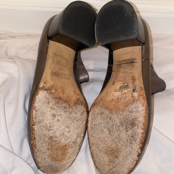 rag and bone Leather Silver Booties (Made in Italy) - Picture 13 of 13